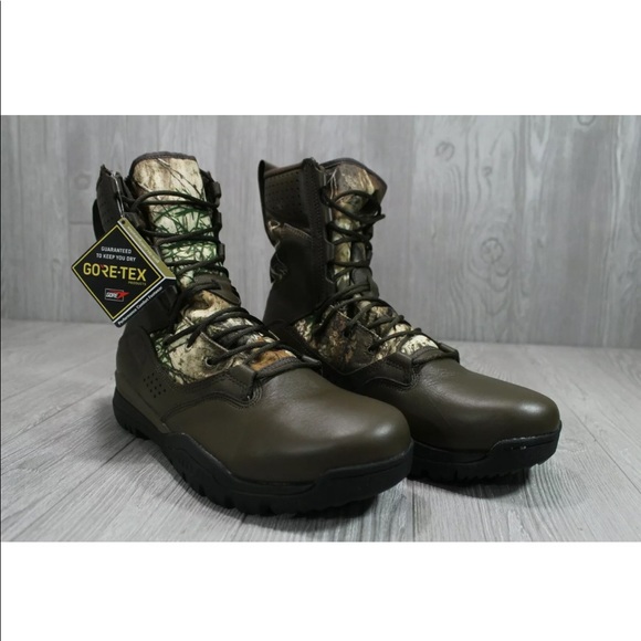 NWT Men’s Nike SFB 8” Field 2 Gortex Camo Boots - Picture 5 of 7